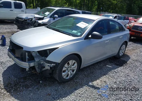 2015 Chevrolet Cruze Ls Auto из США, поврежденный, VIN 1G1PA5SG7F7256020